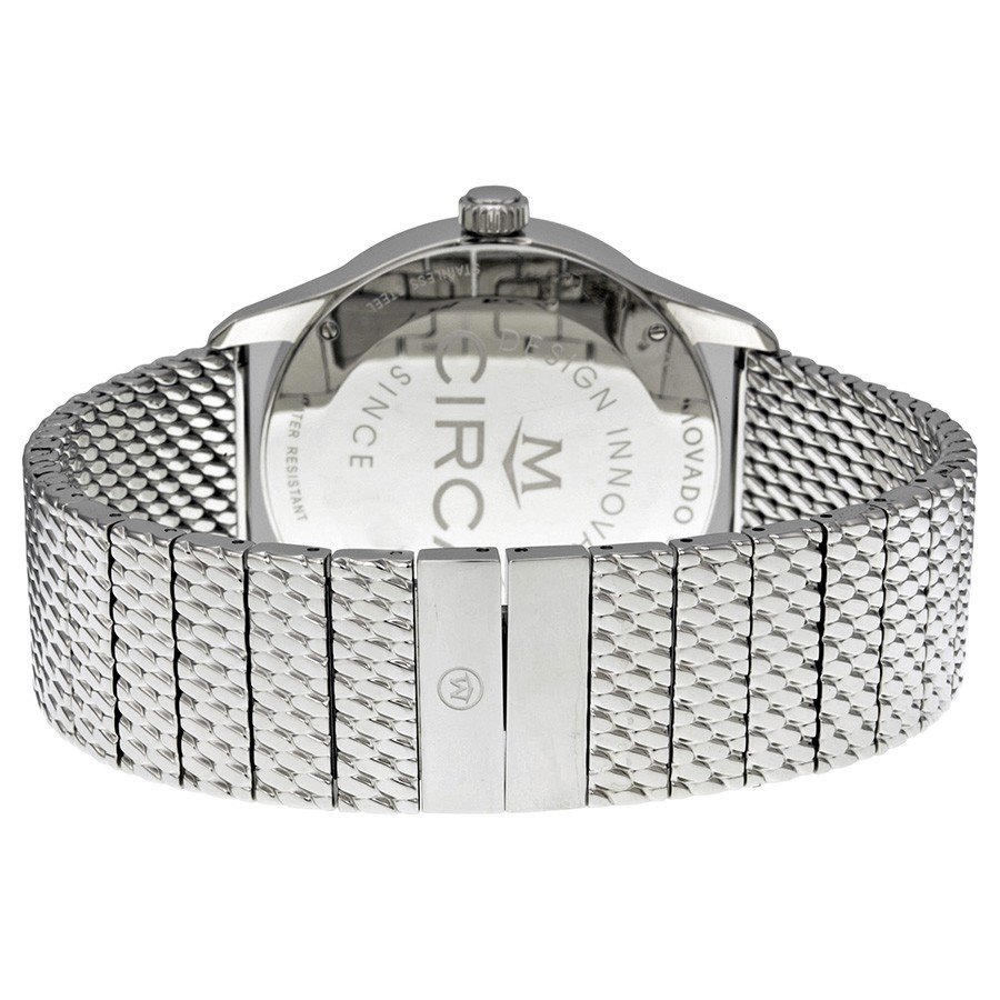 Movado 606802 Circa Mens Quartz Stainless Steel 3