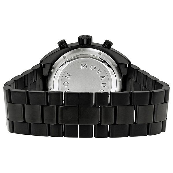 IMG_9086 Movado 606535 Datron Mens Quartz Black PVD Stainless Steel 3