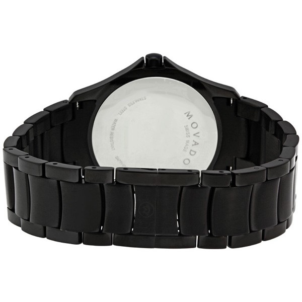 IMG_9086 Movado 0606486 Museum Mens Quartz Black Ion-plated Stainless Steel 3