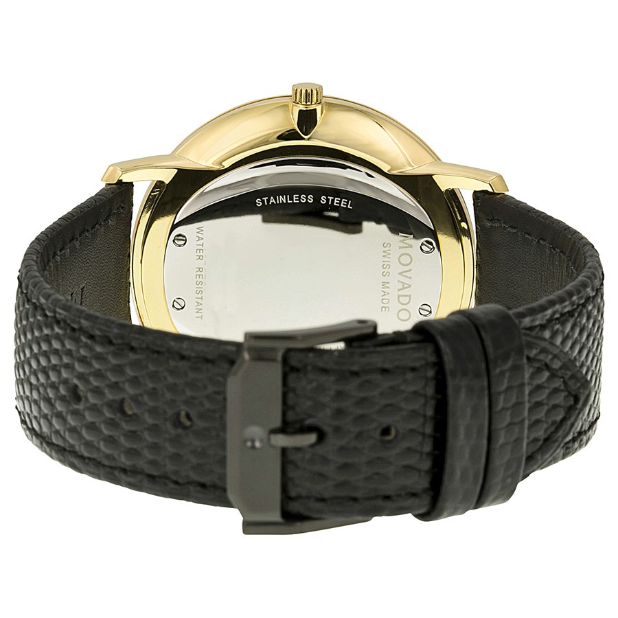 IMG_9086 Movado 0606847 Museum Mens Quartz Yellow Gold Ion-plated Stainless Steel 3