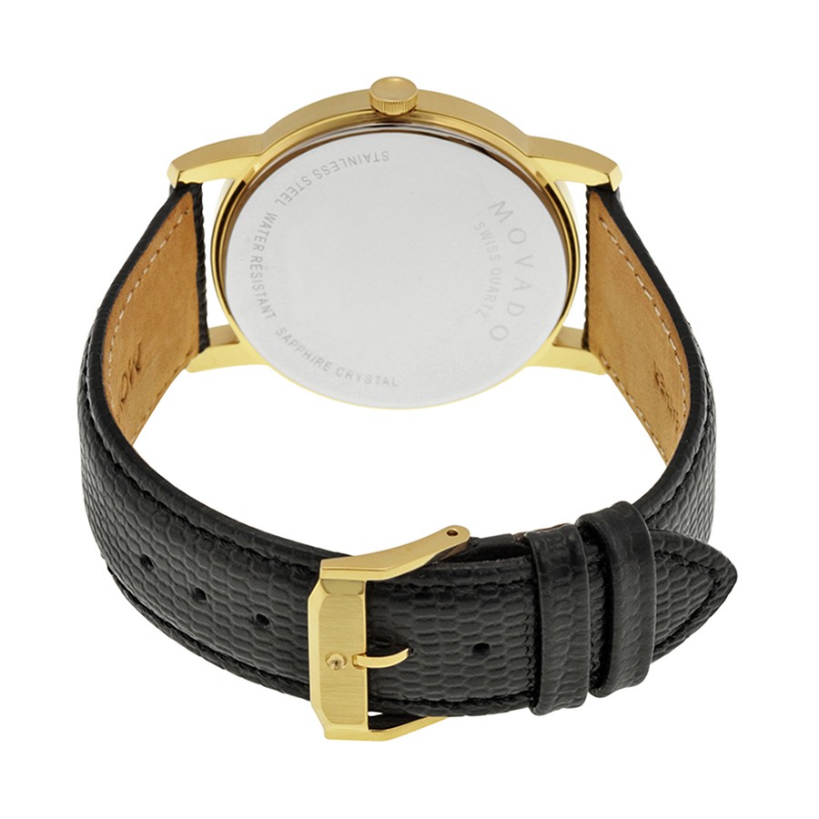 IMG_9086 Movado 2100005 Museum Mens Quartz Gold-plated Stainless Steel 3