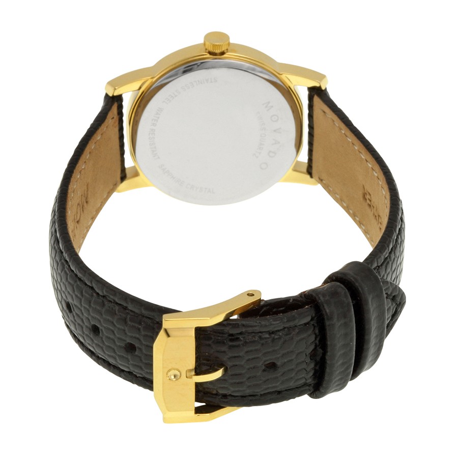 IMG_9086 Movado 2100006 Museum Ladies Quartz Gold-plated Stainless Steel 3