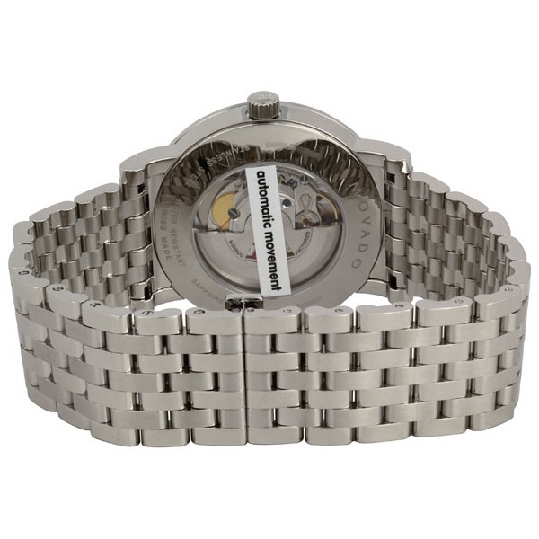 IMG_9086 Movado 0606283 Red Label Mens Automatic Stainless Steel 3