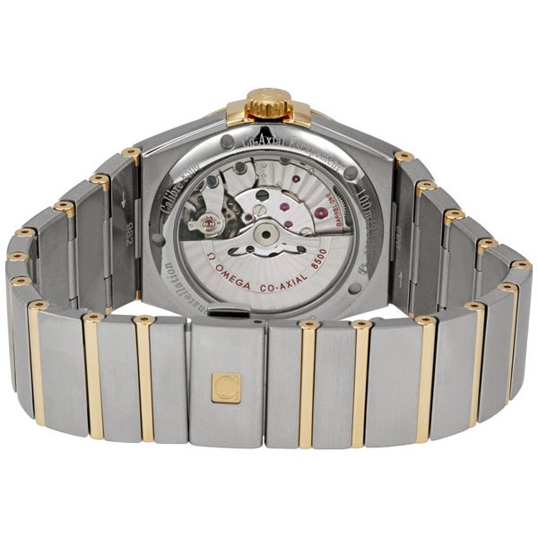 IMG_9086 Omega 123.20.38.21.02.002 Constellation Mens Automatic tainless Steel and 18kt Yellow Gold 3