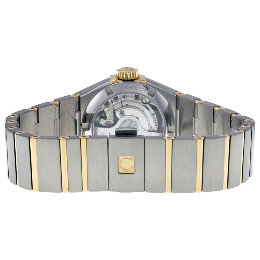 IMG_9086 Omega 12325272055004 Constellation Ladies Quartz Stainless Steel and 18kt Yellow Gold 3