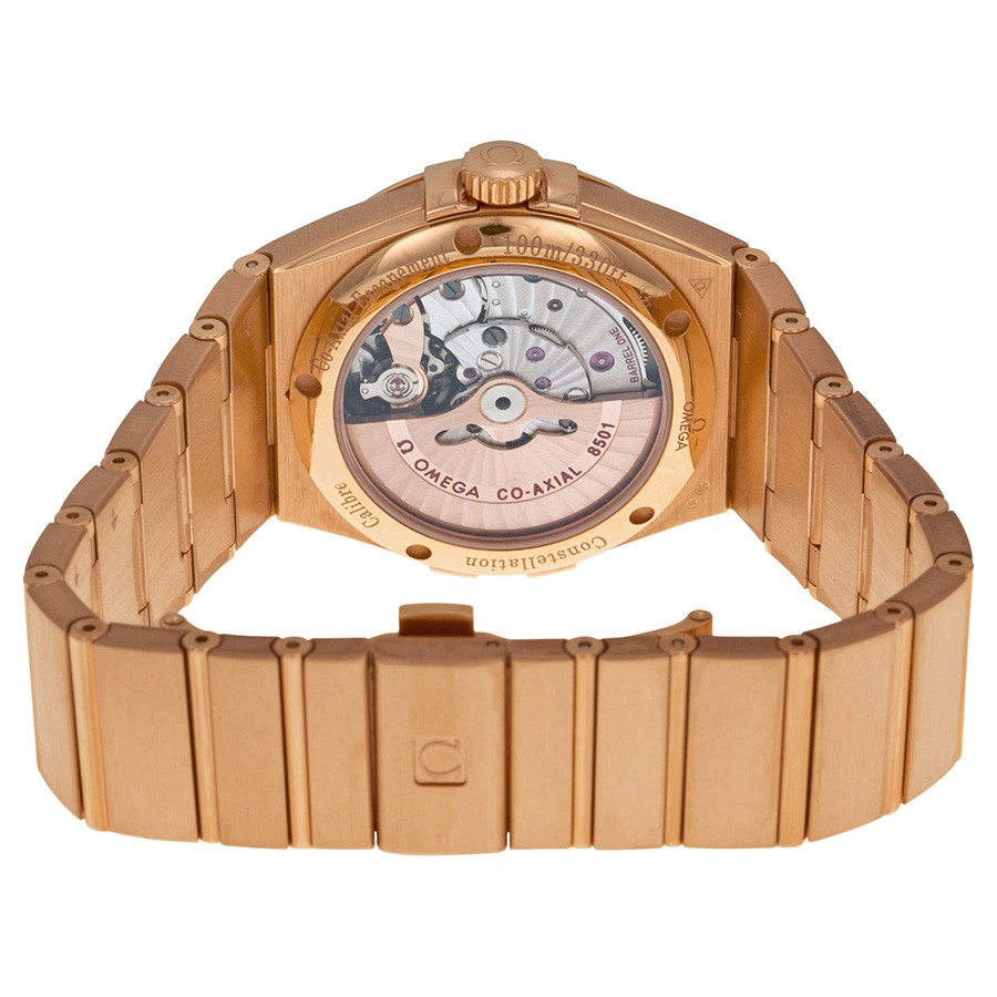 IMG_9086 Omega 12350382163001 Constellation Mens Automatic 18kt Rose Gold 3