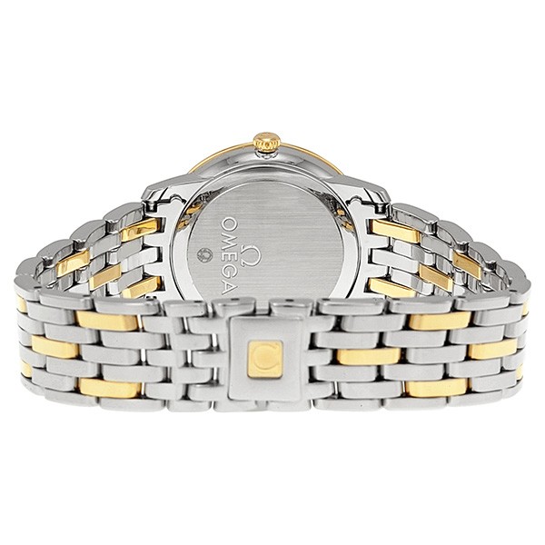 IMG_9086 Omega 424.20.27.60.58.001 DeVille Ladies Quartz Steel and 18kt Yellow Gold 3