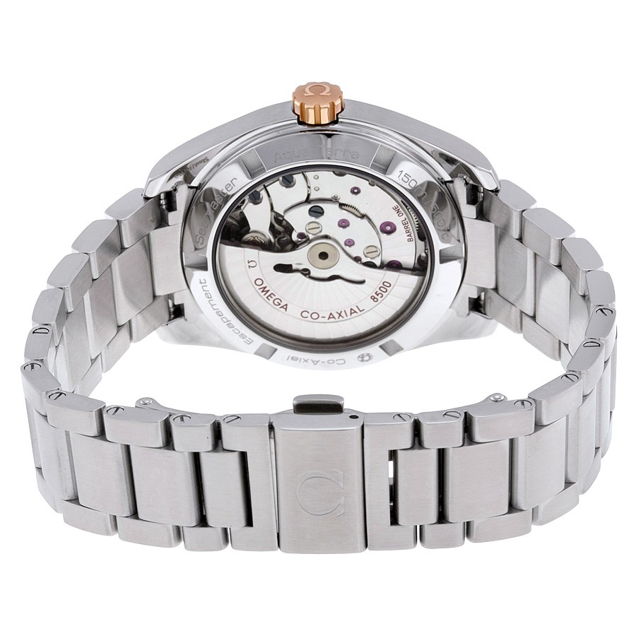 IMG_9086 Omega 231.20.39.21.51.003 Seamaster Aqua Terra Mens Automatic 18 Carat Rose Gold 3