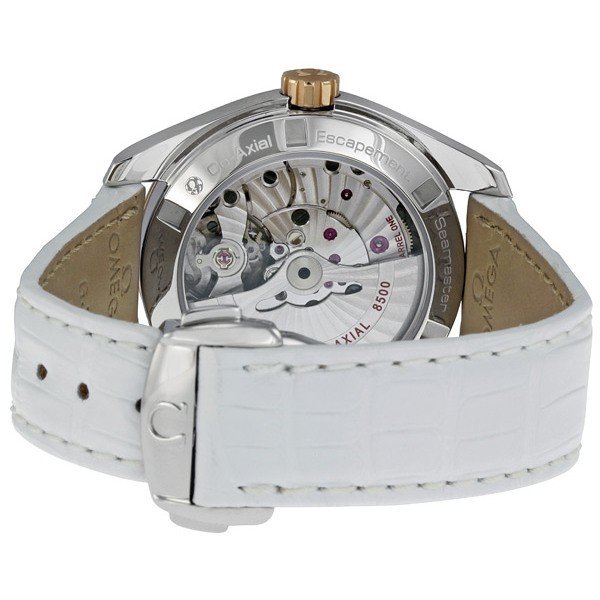 IMG_9086 Omega 231.23.39.21.55.001 Seamaster Aqua Terra Mens Automatic 18 kt Rose Gold and Stainless Steel 3