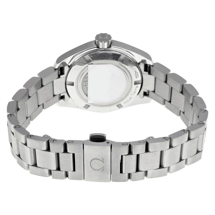 IMG_9086 Omega 23110306056001 Seamaster Aqua Terra Ladies Quartz Stainless Steel 3