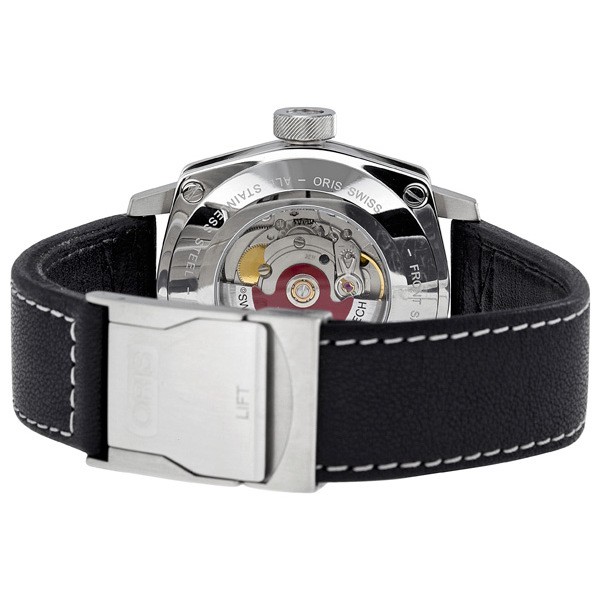 IMG_9086 Oris 645-7617-4164LS Mens Automatic Stainless Steel 3