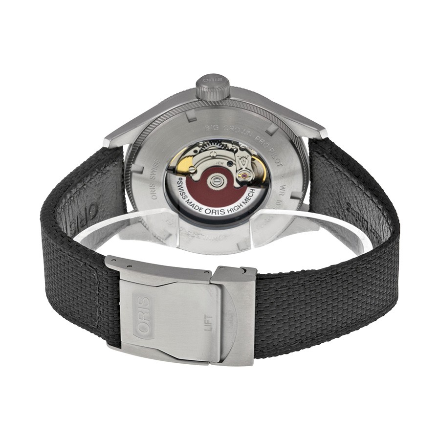 IMG_9086 Oris 748-7710-4164BLKFS Mens Automatic Stainless Steel 3