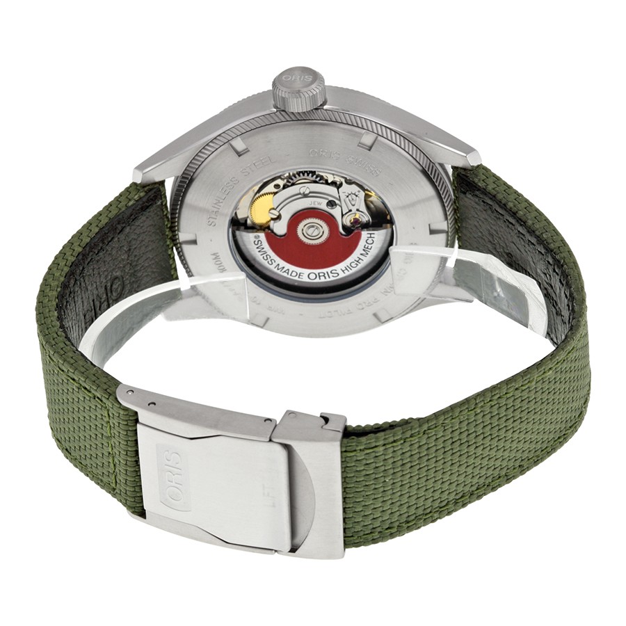 IMG_9086 Oris 752-7698-4164GRFS Mens Automatic Stainless Steel 3