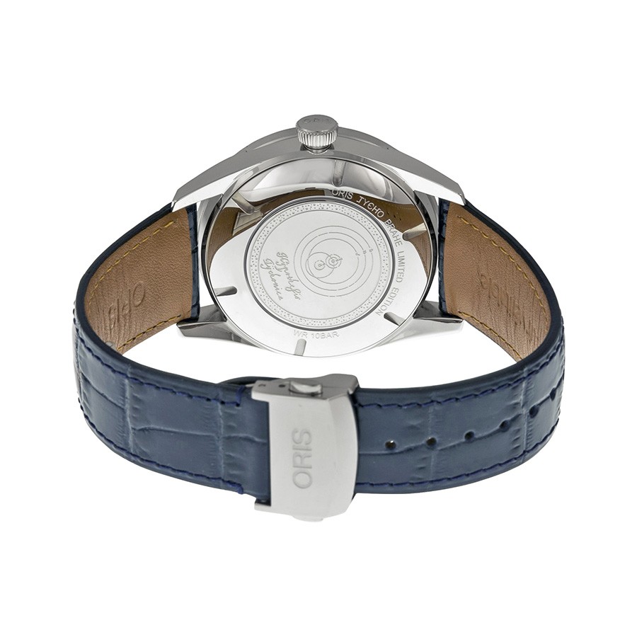 IMG_9086 Oris 761-7691-4085LS Mens Automatic Stainless Steel 3