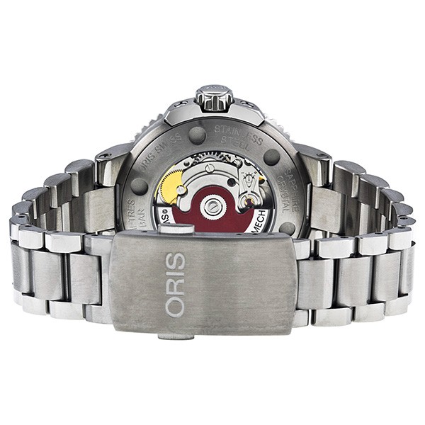 Oris 01 733 7652 4154 07 8 18 01P Aquis Ladies Automatic Stainless Steel 3