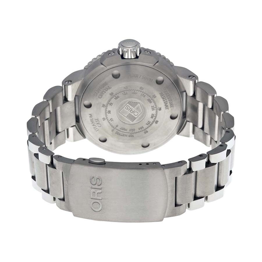 IMG_9086 Oris 01 743 7664 7253-07 8 26 75PEB Aquis Mens Automatic Titanium 3