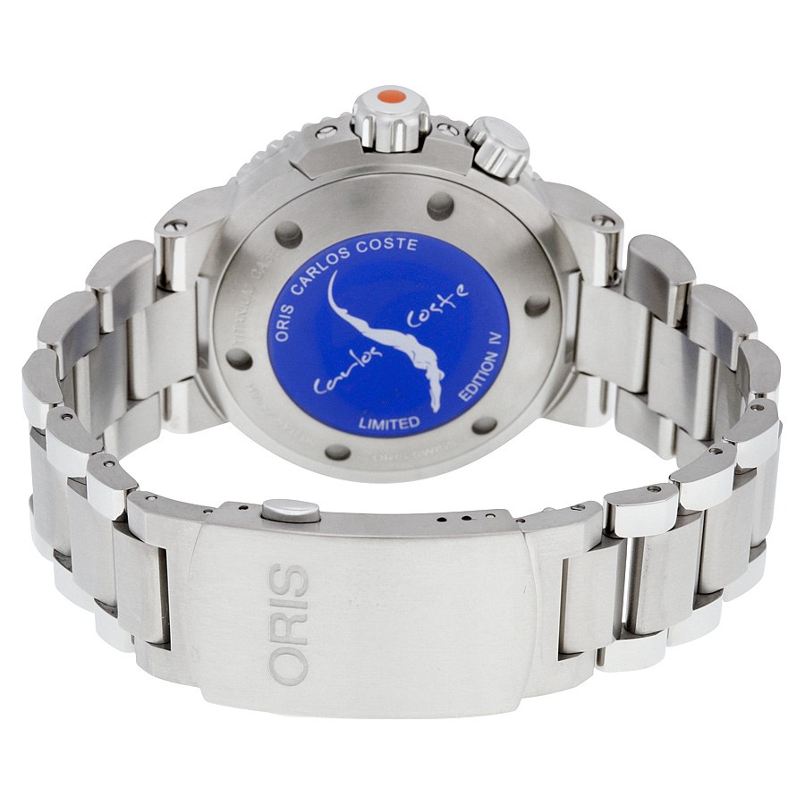 IMG_9086 Oris 01 743 7709 7184-Set MB Aquis Mens Automatic Titanium 3