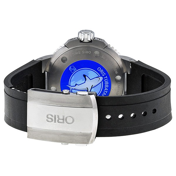 IMG_9086 Oris 01 749 7663 7185-Set RS Aquis Mens Automatic Titanium 3