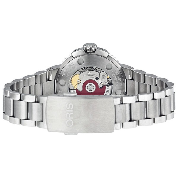 IMG_9086 Oris 733-7652-4151MB Aquis Ladies Automatic Stainless Steel 3