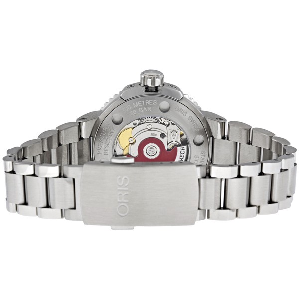 IMG_9086 Oris 733-7652-4156MB Aquis Ladies Automatic Stainless Steel 3