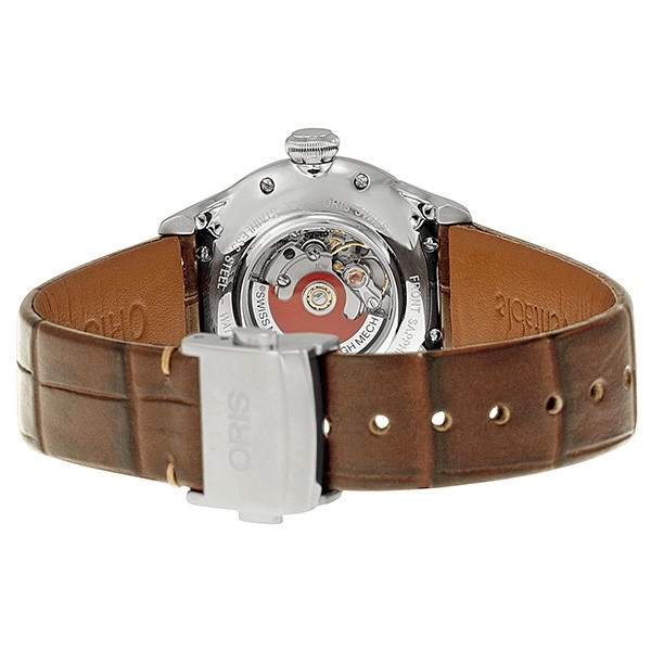 IMG_9086 Oris 561-7604-4351LS Artelier Ladies Automatic Stainless Steel 3
