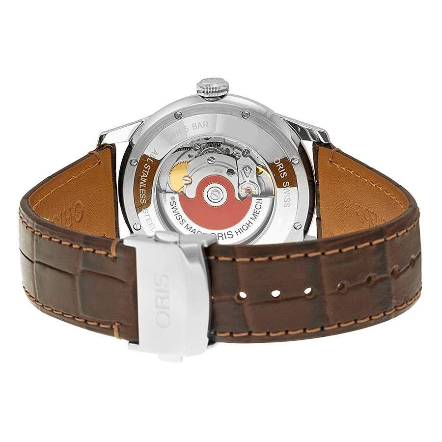 IMG_9086 Oris 733-7670-4351LS Artelier Mens Automatic Two-tone (Silver and Yellow Gold-plated) Stainless 3