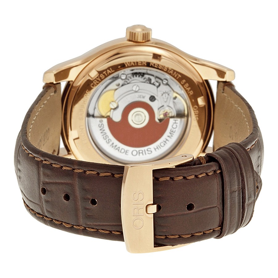 IMG_9086 Oris 01 733 7578 4831-07 6 18 10 Classic Mens Automatic Rose Gold-plated Stainless Steel 3