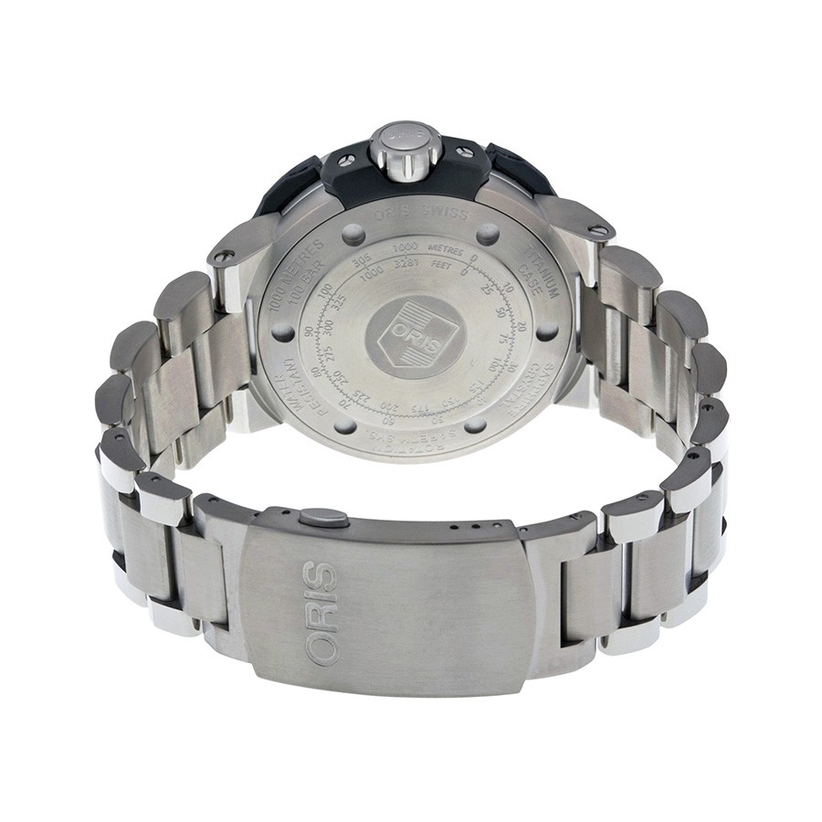 IMG_9086 Oris 01 733 7682 7154-07 8 26 75PEB Pro Diver Mens Automatic Titanium 3