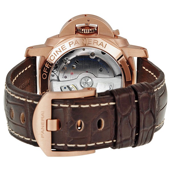IMG_9086 Panerai PAM00393 Luminor 1950 Mens Automatic 18 kt Brushed Rose Gold 3