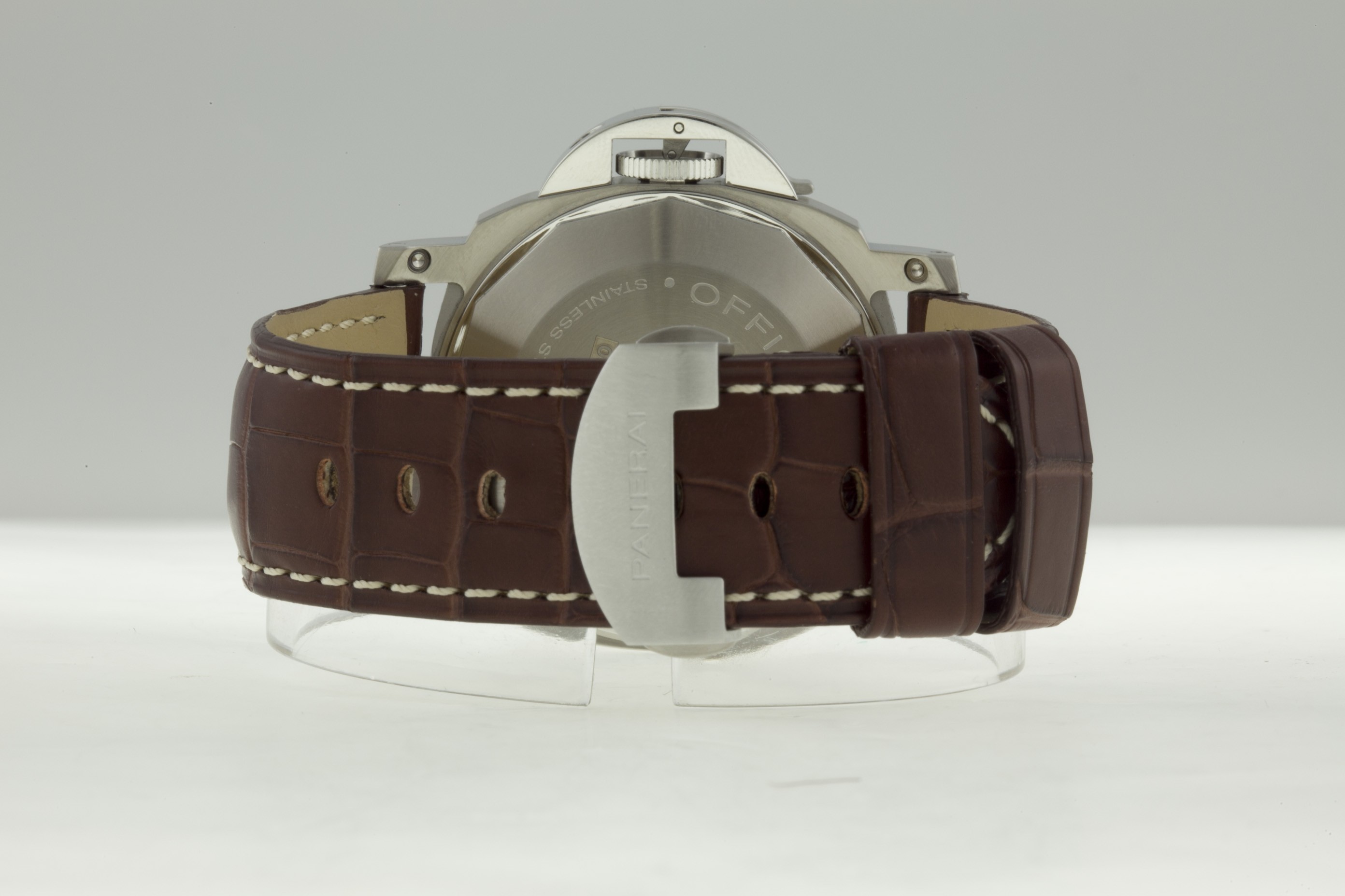 IMG_9086 Panerai PAM00164 Luminor Mens Automatic Stainless Steel 3