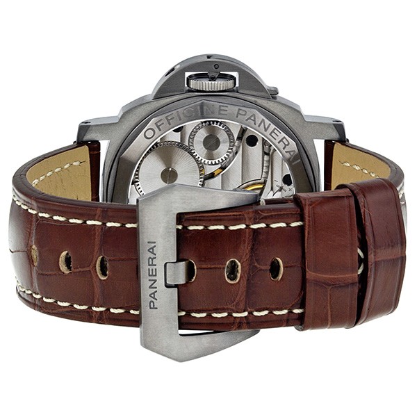 IMG_9086 Panerai PAM00177 Luminor Mens Hand Wind Titanium 3