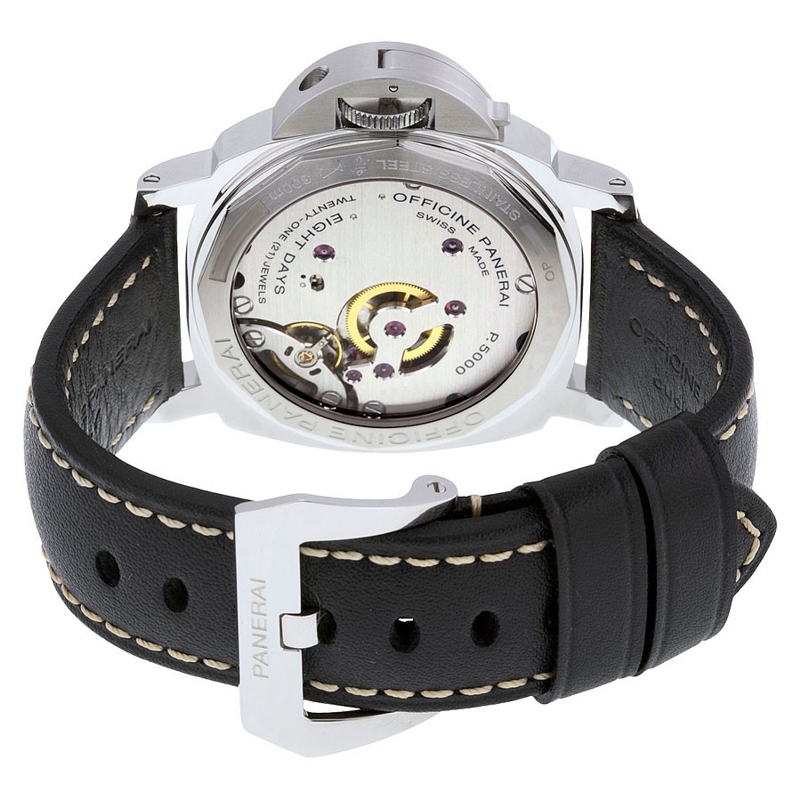 IMG_9086 Panerai PAM00510 Luminor Mens Hand Wind Stainless Steel 3