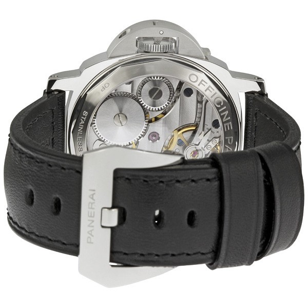IMG_9086 Panerai PAM0114 Luminor Mens Hand Wind Stainless Steel 3