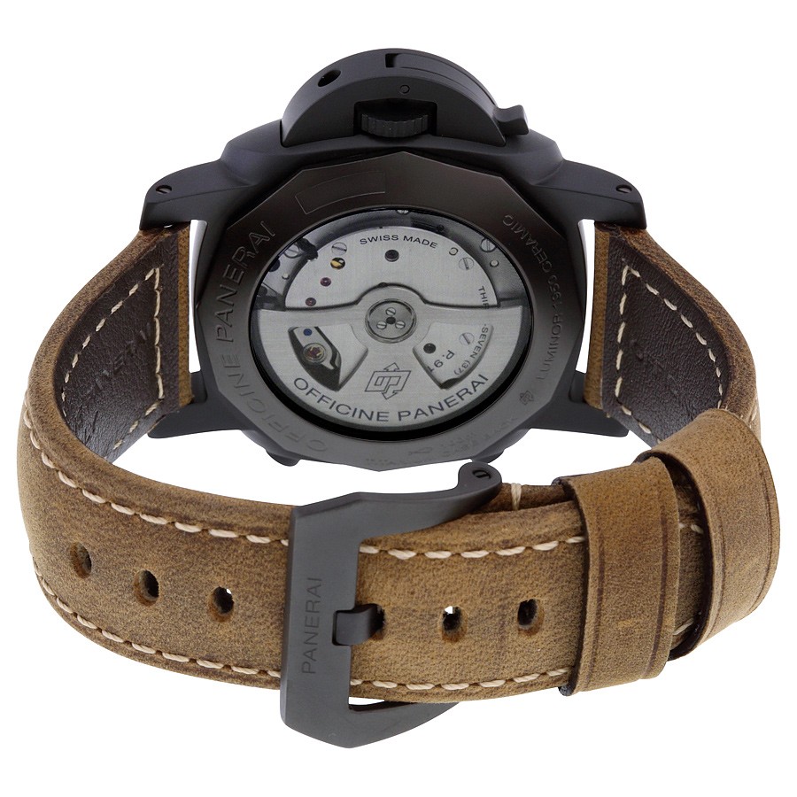 IMG_9086 Panerai PAM00580 Mens Automatic Matt Black Ceramic 3