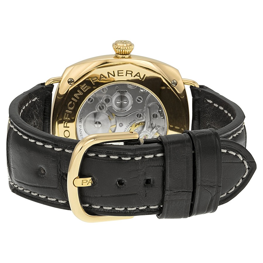 IMG_9086 Panerai PAM00378 Radiomir Mens Hand Wind 18kt Rose Gold 3