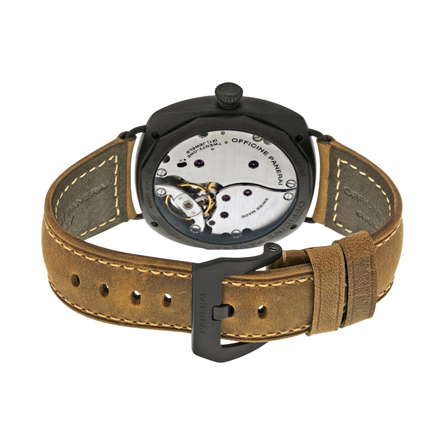 IMG_9086 Panerai PAM00504 Radiomir Mens Hand Wind Brown Composite 3