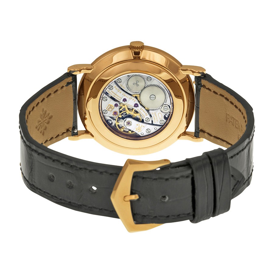 IMG_9086 Patek Philippe 5119R Calatrava Mens No 18kt Rose Gold 3