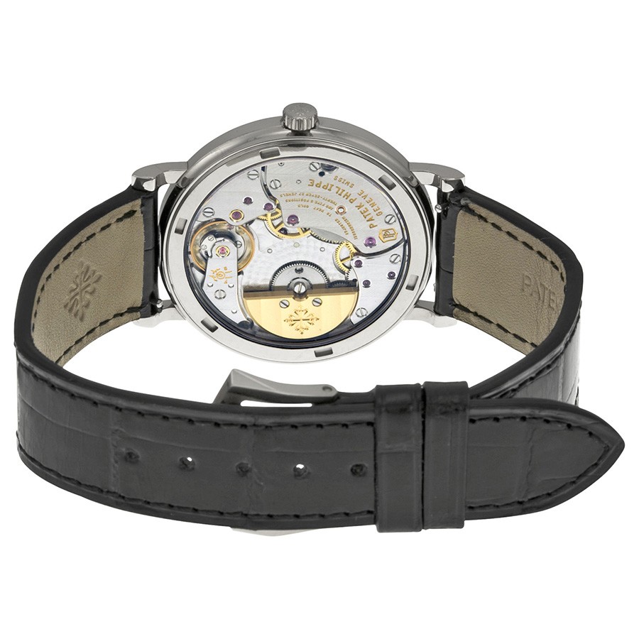 IMG_9086 Patek Philippe 5120G-001 Calatrava Mens Automatic 18k White Gold 3