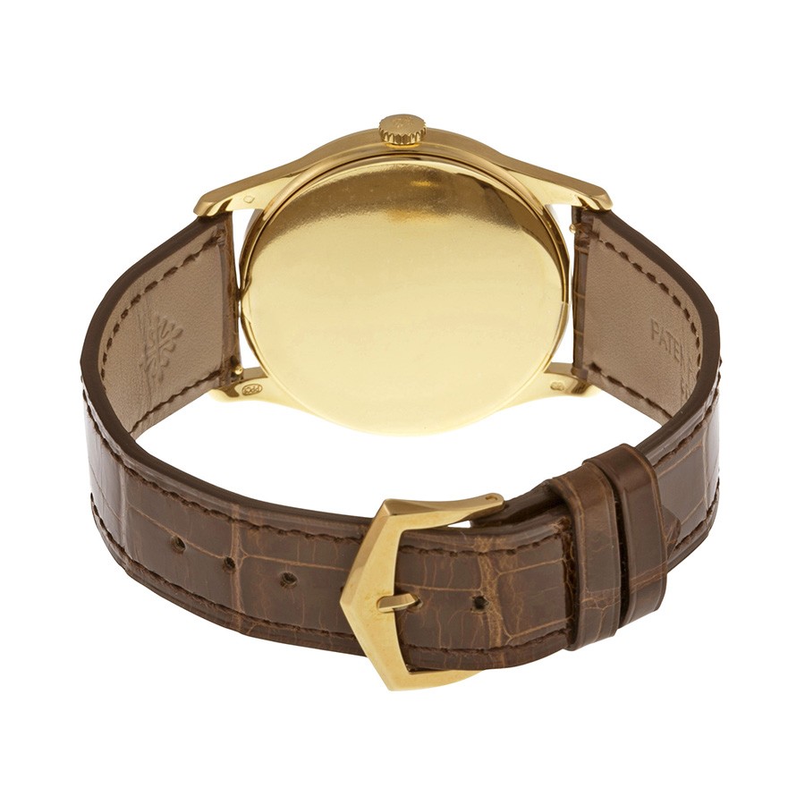 Patek Philippe 5196J-001 Calatrava Mens Hand Wind 18Kt Yellow Gold 3