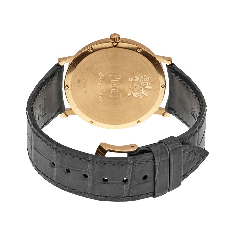 IMG_9086 Piaget G0A39110 Altiplano Mens Hand Wind 18kt Rose Gold 3