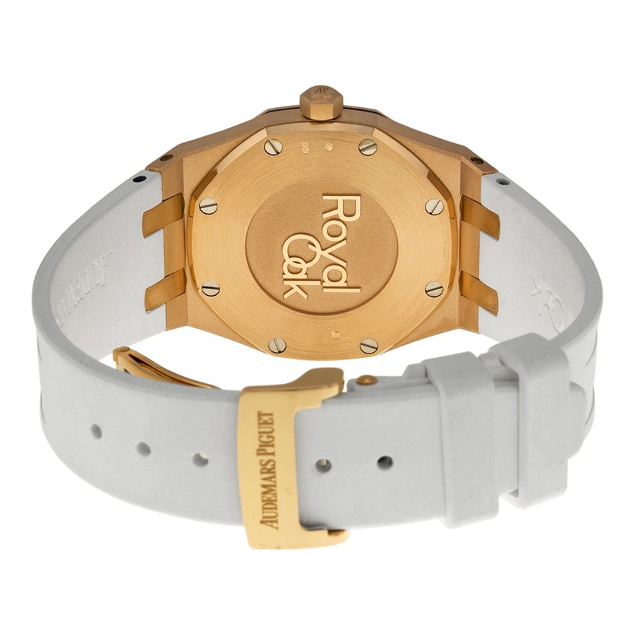 IMG_9086 Audemars Piguet 67651OR.ZZ.D010CA.01 Royal Oak Ladies Quartz 18kt Rose Gold 3