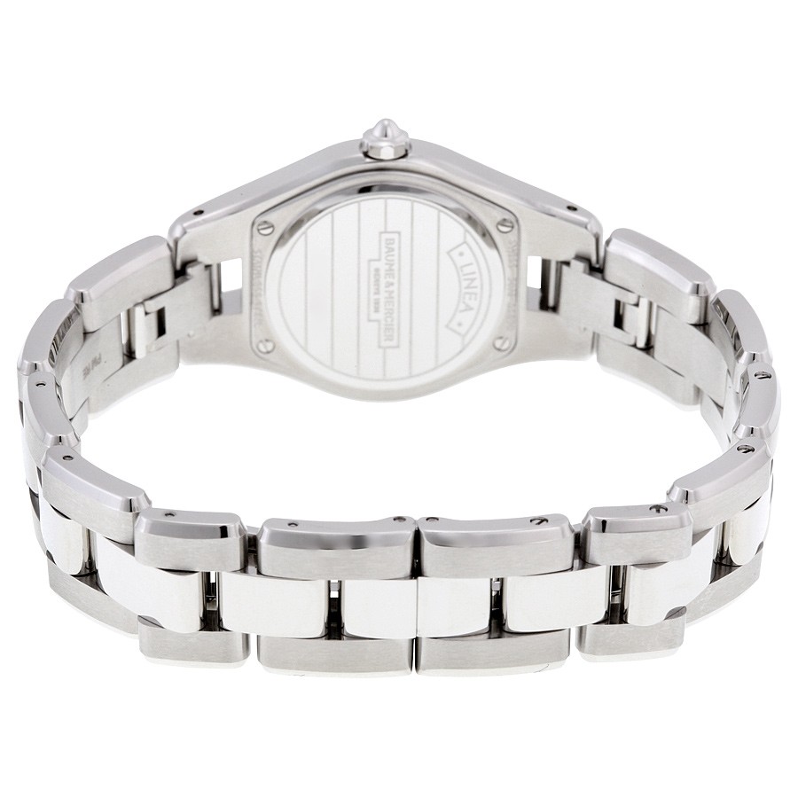 IMG_9086 Baume et Mercier 10009 Linea Ladies Quartz Stainless Steel 3