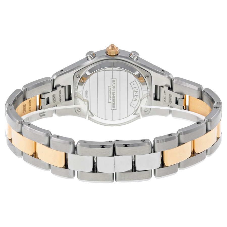 IMG_9086 Baume et Mercier 10016 Linea Ladies Quartz Stainless Steel 3