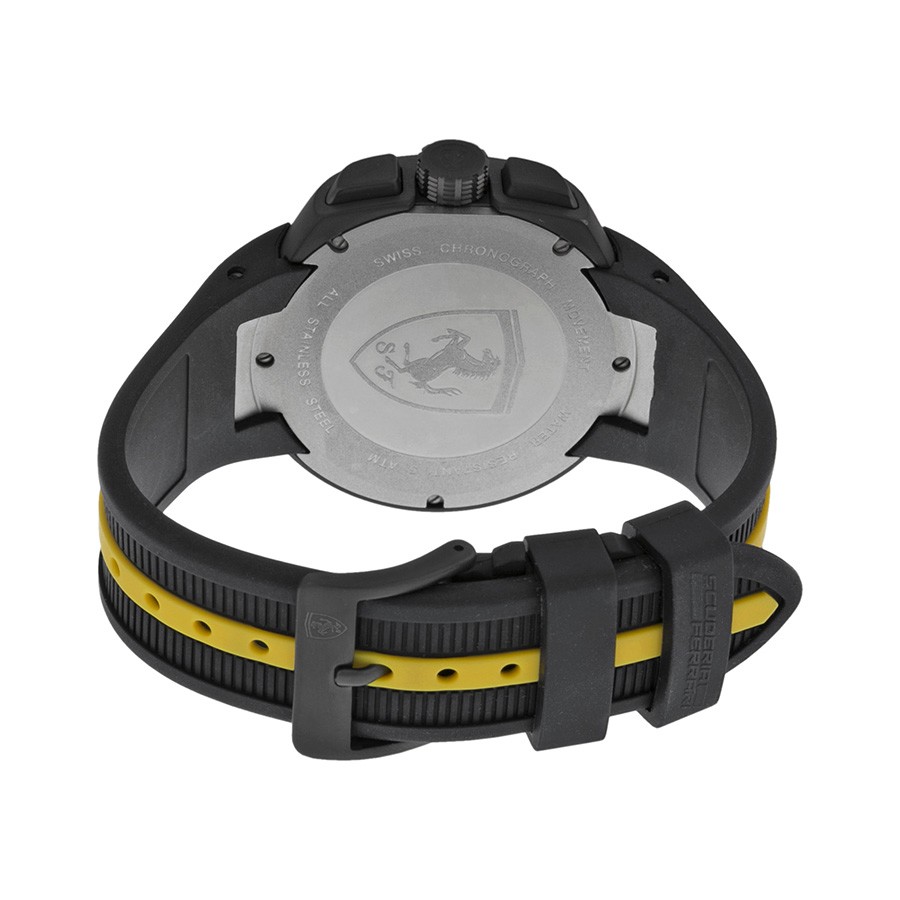 IMG_9086 Ferrari FE-10-IPGUN-CG-FC F1 Mens Quartz Gun PVD Stainless Steel 3