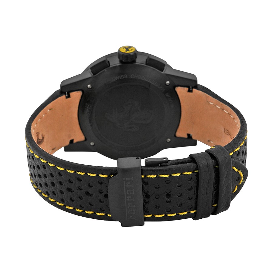 IMG_9086 Ferrari FE-11-IPB-CP-YW Mens Quartz Black PVD Stainless Steel 3