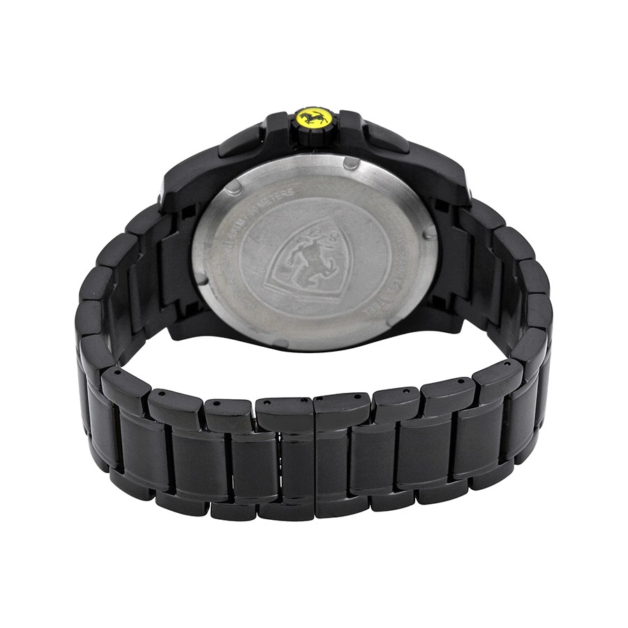 IMG_9086 Ferrari 830046 Mens Quartz Black Ion-plated Stainless Steel 3