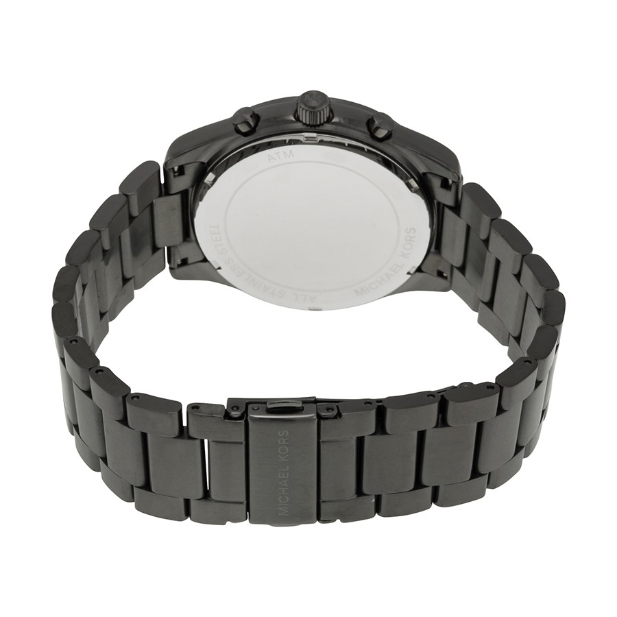 IMG_9086 Michael Kors MK8418 Mens Quartz Gunmetal-tone Stainless Steel 3