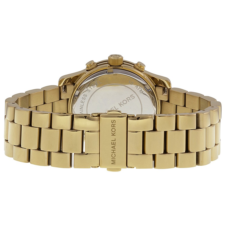 Michael Kors MK5939 Runway Ladies Quartz Gold-tone Stainless Steel 3