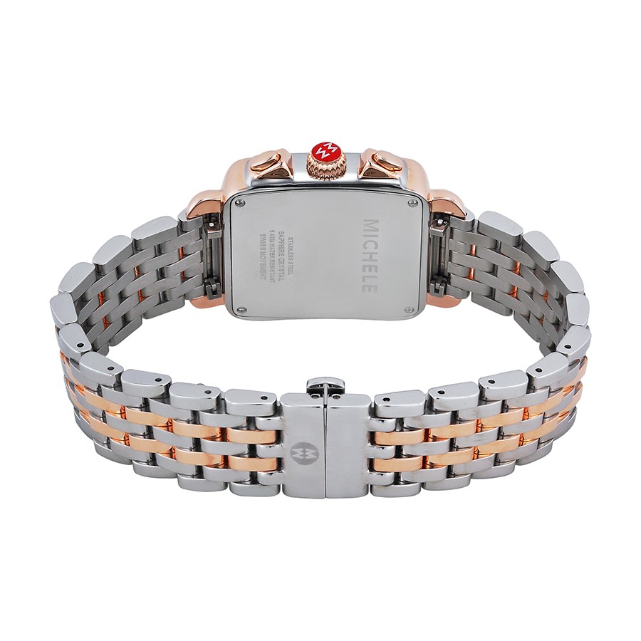IMG_9086 Michele MWW06P000234 Ladies Quartz Stainless Steel and Rose Gold-plated 3