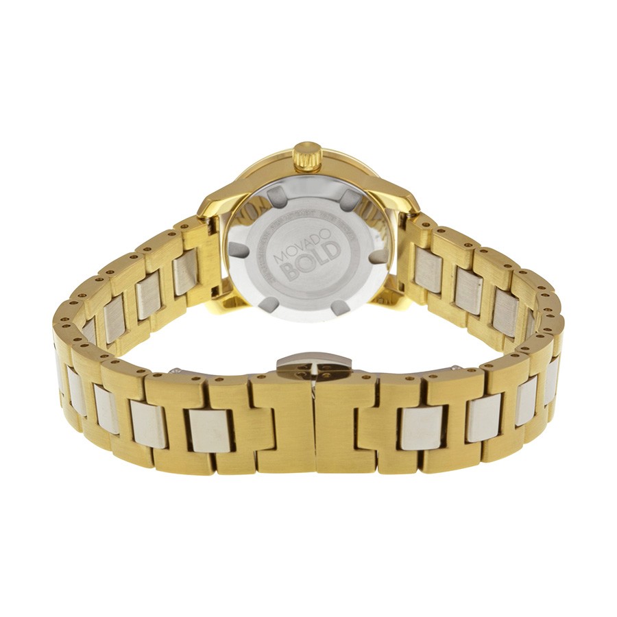 IMG_9086 Movado 3600336 Bold Ladies Quartz Yellow Gold Ion-plated Stainless Steel 3